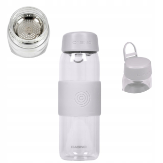 Fľaša Casno 600 ml odtiene sivej